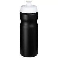   Baseline® Plus 650 ml sport bottle, HDPE Plastic, PP Plastic,  solid black,White