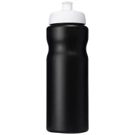   Baseline® Plus 650 ml sport bottle, HDPE Plastic, PP Plastic,  solid black,White