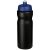 Baseline® Plus 650 ml sport bottle, HDPE Plastic, PP Plastic,  solid black,Blue