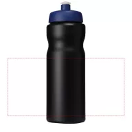   Baseline® Plus 650 ml sport bottle, HDPE Plastic, PP Plastic,  solid black,Blue