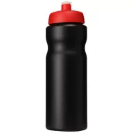   Baseline® Plus 650 ml sport bottle, HDPE Plastic, PP Plastic,  solid black,Red  