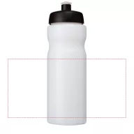   Baseline® Plus 650 ml sport bottle, HDPE Plastic, PP Plastic, Transparent, solid black