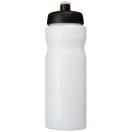 Baseline® Plus 650 ml sport bottle, HDPE Plastic, PP Plastic, Transparent, solid black