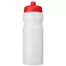 Baseline® Plus 650 ml sport bottle, HDPE Plastic, PP Plastic, Transparent,Red  
