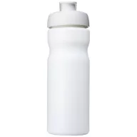   Baseline® Plus 650 ml flip lid sport bottle, HDPE Plastic, PP Plastic, White