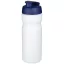 Baseline® Plus 650 ml flip lid sport bottle, HDPE Plastic, PP Plastic, White,Blue