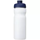 Baseline® Plus 650 ml flip lid sport bottle, HDPE Plastic, PP Plastic, White,Blue