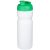 Baseline® Plus 650 ml flip lid sport bottle, HDPE Plastic, PP Plastic, White,Green  