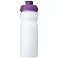   Baseline® Plus 650 ml flip lid sport bottle, HDPE Plastic, PP Plastic, White,Purple  