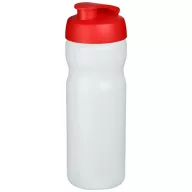   Baseline® Plus 650 ml flip lid sport bottle, HDPE Plastic, PP Plastic, Transparent,Red  