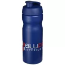 Baseline® Plus 650 ml flip lid sport bottle, HDPE Plastic, PP Plastic, Blue