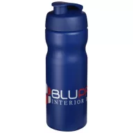   Baseline® Plus 650 ml flip lid sport bottle, HDPE Plastic, PP Plastic, Blue