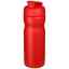 Baseline® Plus 650 ml flip lid sport bottle, HDPE Plastic, PP Plastic, Red