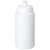 Baseline® Plus grip 500 ml sports lid sport bottle, HDPE Plastic, PP Plastic, White
