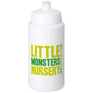   Baseline® Plus grip 500 ml sports lid sport bottle, HDPE Plastic, PP Plastic, White