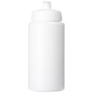   Baseline® Plus grip 500 ml sports lid sport bottle, HDPE Plastic, PP Plastic, White