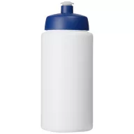   Baseline® Plus grip 500 ml sports lid sport bottle, HDPE Plastic, PP Plastic, White,Blue