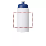   Baseline® Plus grip 500 ml sports lid sport bottle, HDPE Plastic, PP Plastic, White,Blue