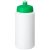 Baseline® Plus grip 500 ml sports lid sport bottle, HDPE Plastic, PP Plastic, White,Green  