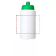   Baseline® Plus grip 500 ml sports lid sport bottle, HDPE Plastic, PP Plastic, White,Green  