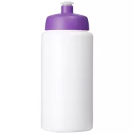   Baseline® Plus grip 500 ml sports lid sport bottle, HDPE Plastic, PP Plastic, White,Purple  