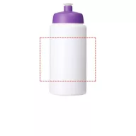   Baseline® Plus grip 500 ml sports lid sport bottle, HDPE Plastic, PP Plastic, White,Purple  