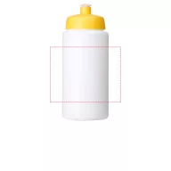   Baseline® Plus grip 500 ml sports lid sport bottle, HDPE Plastic, PP Plastic, White,Yellow  