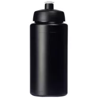   Baseline® Plus grip 500 ml sports lid sport bottle, HDPE Plastic, PP Plastic,  solid black