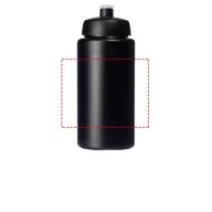  Baseline® Plus grip 500 ml sports lid sport bottle, HDPE Plastic, PP Plastic,  solid black