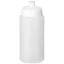 Baseline® Plus grip 500 ml sports lid sport bottle, HDPE Plastic, PP Plastic, Transparent,White