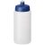 Baseline® Plus grip 500 ml sports lid sport bottle, HDPE Plastic, PP Plastic, Transparent,Blue