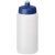 Baseline® Plus grip 500 ml sports lid sport bottle, HDPE Plastic, PP Plastic, Transparent,Blue