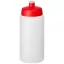 Baseline® Plus grip 500 ml sports lid sport bottle, HDPE Plastic, PP Plastic, Transparent,Red  