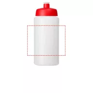   Baseline® Plus grip 500 ml sports lid sport bottle, HDPE Plastic, PP Plastic, Transparent,Red  