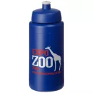 Baseline® Plus grip 500 ml sports lid sport bottle, HDPE Plastic, PP Plastic, Blue
