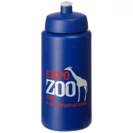   Baseline® Plus grip 500 ml sports lid sport bottle, HDPE Plastic, PP Plastic, Blue
