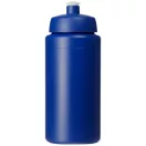 Baseline® Plus grip 500 ml sports lid sport bottle, HDPE Plastic, PP Plastic, Blue
