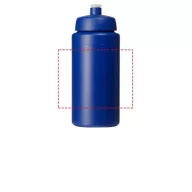  Baseline® Plus grip 500 ml sports lid sport bottle, HDPE Plastic, PP Plastic, Blue