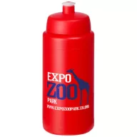   Baseline® Plus grip 500 ml sports lid sport bottle, HDPE Plastic, PP Plastic, Red