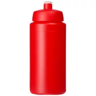   Baseline® Plus grip 500 ml sports lid sport bottle, HDPE Plastic, PP Plastic, Red