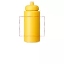 Baseline® Plus grip 500 ml sports lid sport bottle, HDPE Plastic, PP Plastic, Yellow
