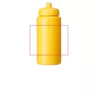   Baseline® Plus grip 500 ml sports lid sport bottle, HDPE Plastic, PP Plastic, Yellow