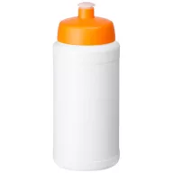   Baseline® Plus 500 ml bottle with sports lid, HDPE Plastic, PP Plastic, White,Orange  