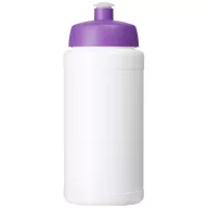   Baseline® Plus 500 ml bottle with sports lid, HDPE Plastic, PP Plastic, White,Purple  
