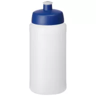   Baseline® Plus 500 ml bottle with sports lid, HDPE Plastic, PP Plastic, Transparent,Blue