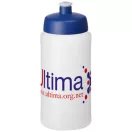 Baseline® Plus 500 ml bottle with sports lid, HDPE Plastic, PP Plastic, Transparent,Blue