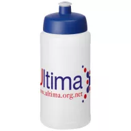   Baseline® Plus 500 ml bottle with sports lid, HDPE Plastic, PP Plastic, Transparent,Blue