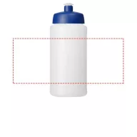   Baseline® Plus 500 ml bottle with sports lid, HDPE Plastic, PP Plastic, Transparent,Blue