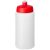 Baseline® Plus 500 ml bottle with sports lid, HDPE Plastic, PP Plastic, Transparent,Red  