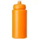 Baseline® Plus 500 ml bottle with sports lid, HDPE Plastic, PP Plastic, Orange